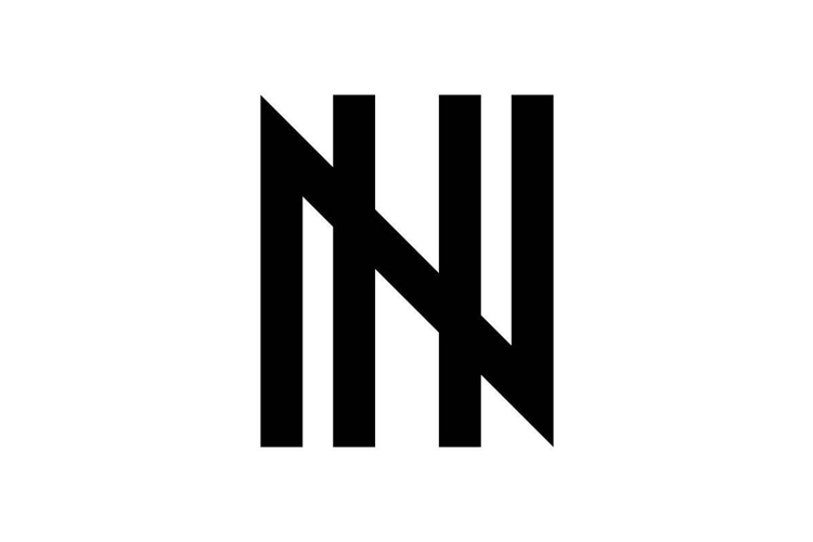 HN NH logo design