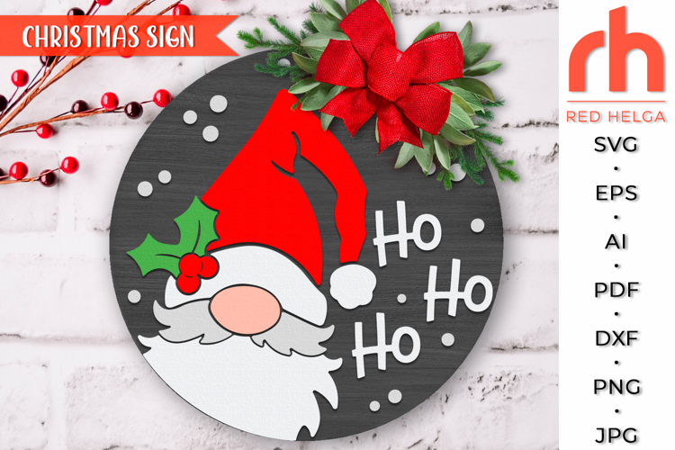 Christmas Welcome Sign Svg Image 19