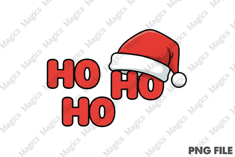Ho Ho Ho Clipart Image 16
