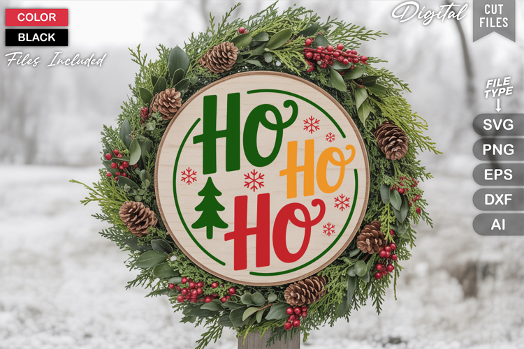 Ho Ho Ho Svg Image 6