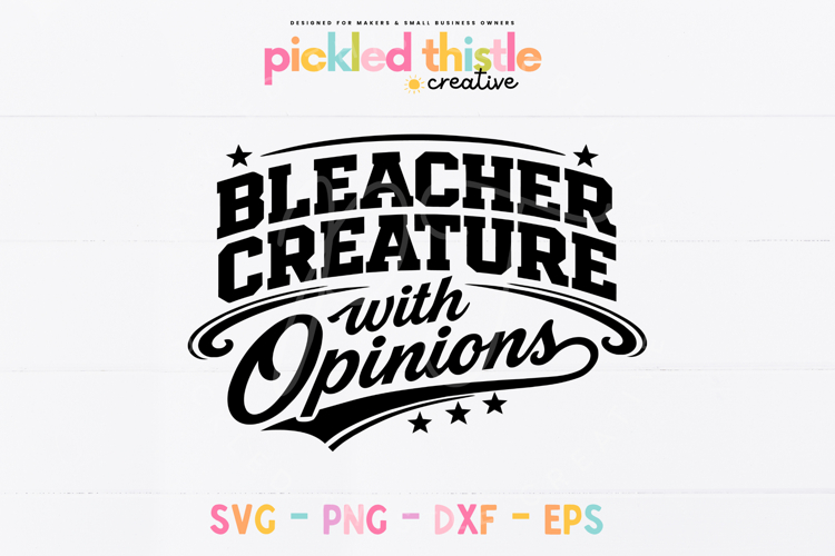 Bleacher Creature SVG, Hockey Mom SVG
