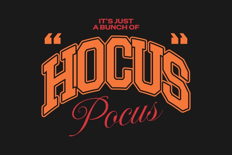 Hocus Pocus Halloween Urban T-shirt Design