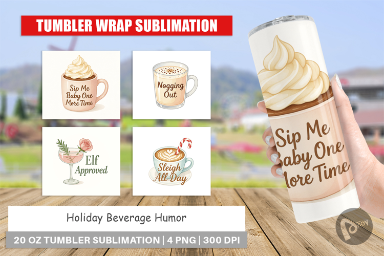 Tumbler Holiday Beverage Quotes