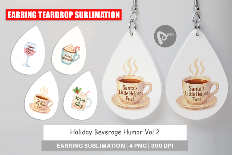 Earring Holiday Beverage Quotes