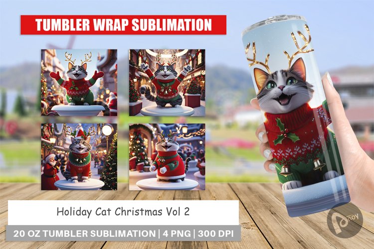 Christmas Tumbler Wrap Image 20