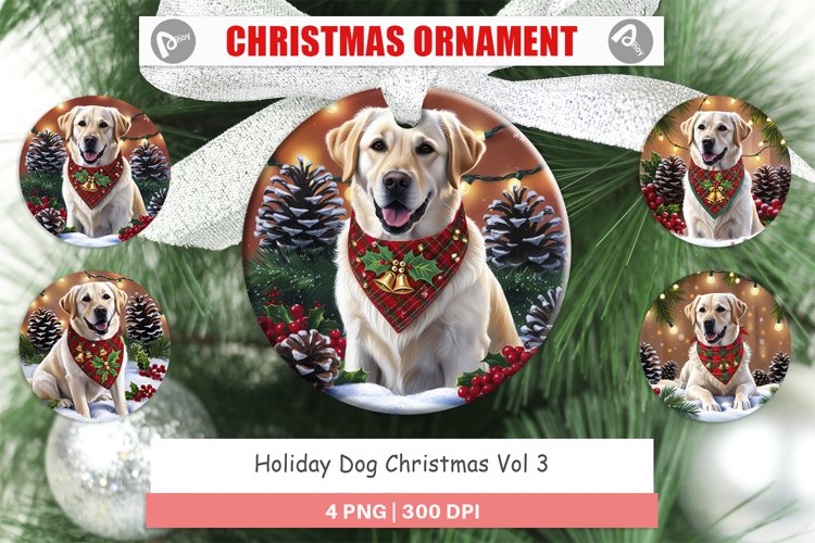 Christmas Ornaments Holiday Dog Christmas