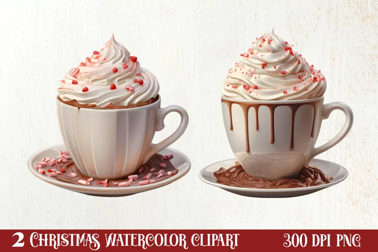 Holiday Food Sublimation Clipart, Holiday Food Clipart