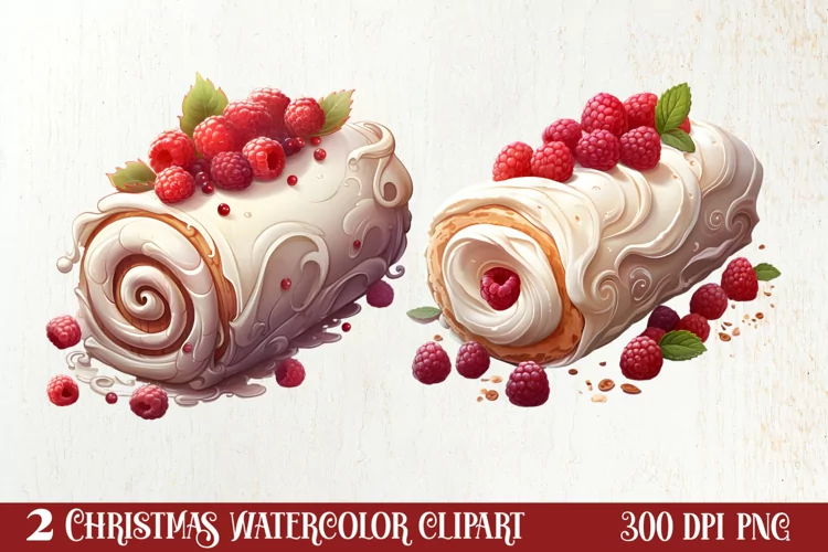 Holiday Food Sublimation Clipart, Holiday Food Clipart