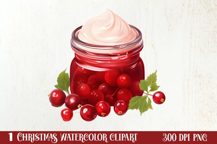 Holiday Food Sublimation Clipart, Holiday Food Clipart