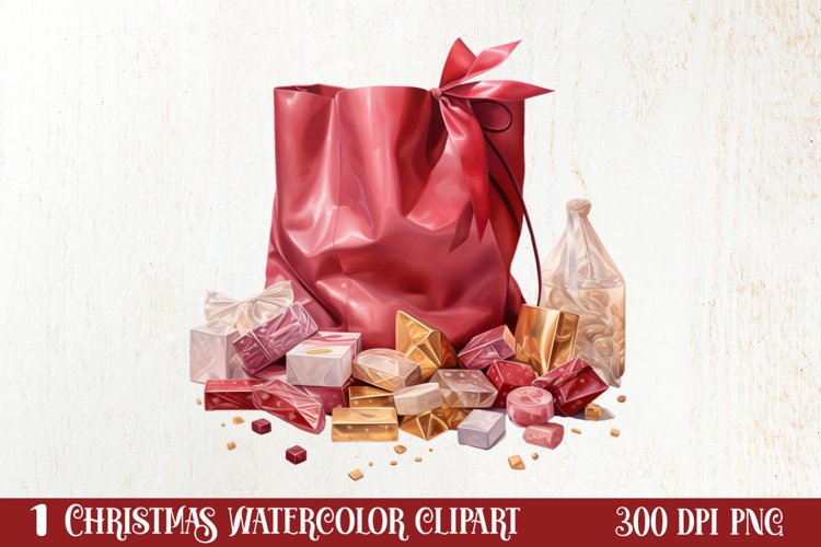 Christmas Shopping Clipart Image 14