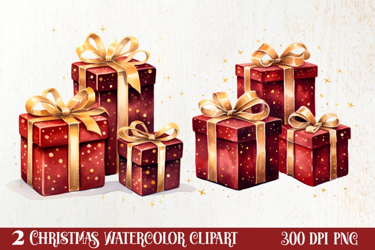 Christmas Shopping Clipart