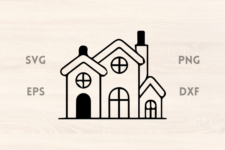 Holiday Town SVG