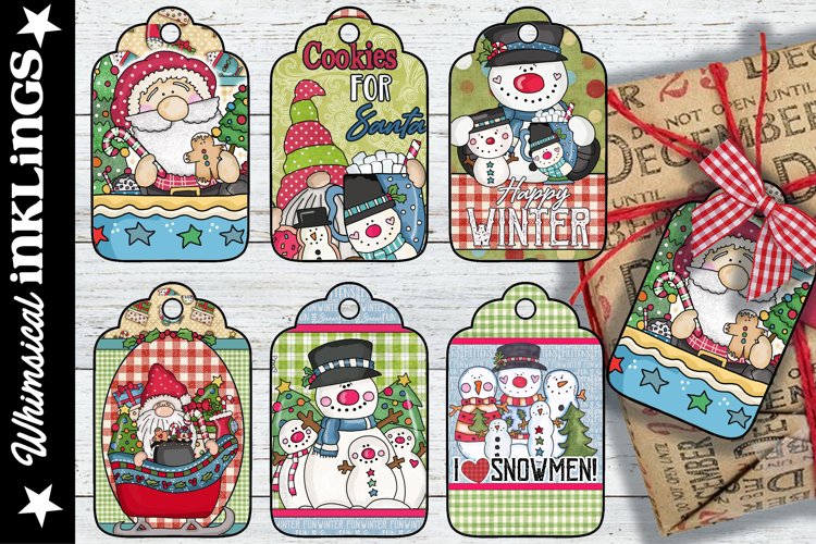 Christmas Tag Svg Image 19