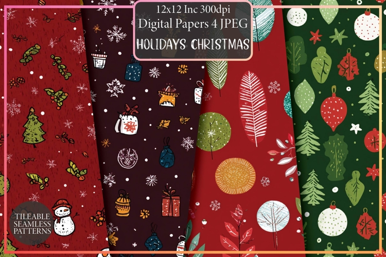 Holidays Christmas Pattern