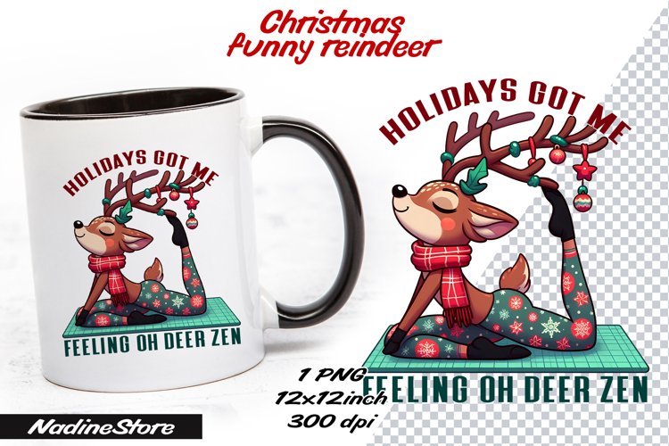 Reindeer Clipart Image 13