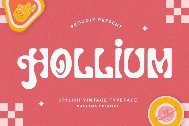 Hollium Stylish Vintage Typeface