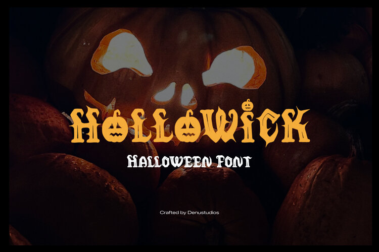 Hollowick | Halloween Font example image 1
