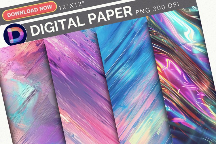 Holographic Digital Paper Image 3