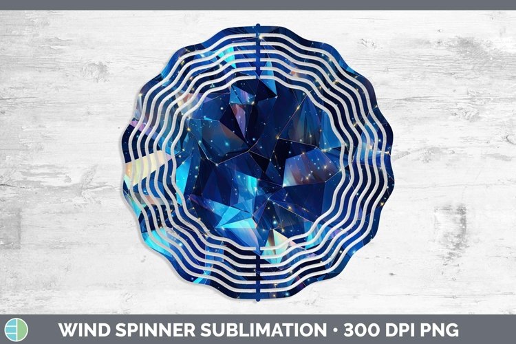 GorgeousHolographic Wind Spinner design.