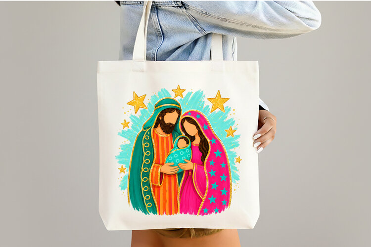 Holy Family Nativity PNG example image 1