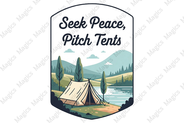 Happy Camper Clipart Image 9