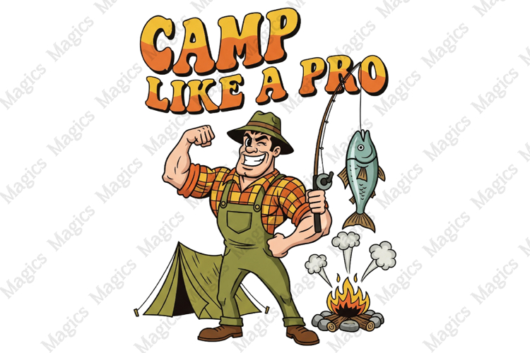 Happy Camper Clipart Image 14