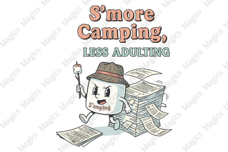 Happy Camper Clipart Image 8