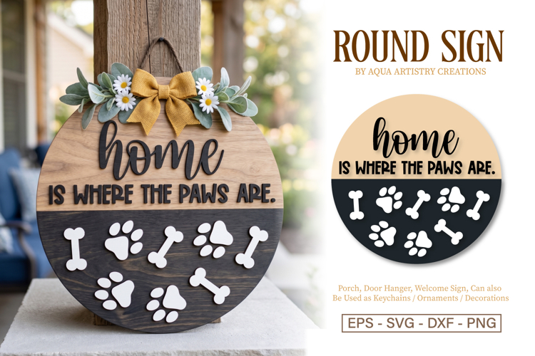 Dog Paws Svg Image 3