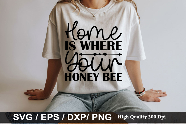 Honey Bee Silhouette Image 4