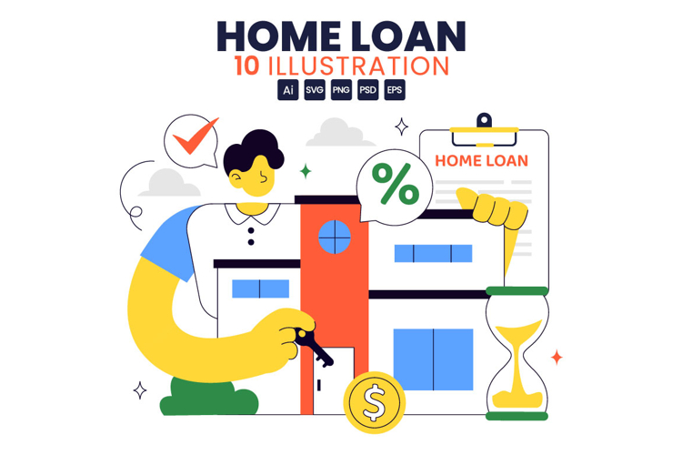 10 Home Loan Illustration