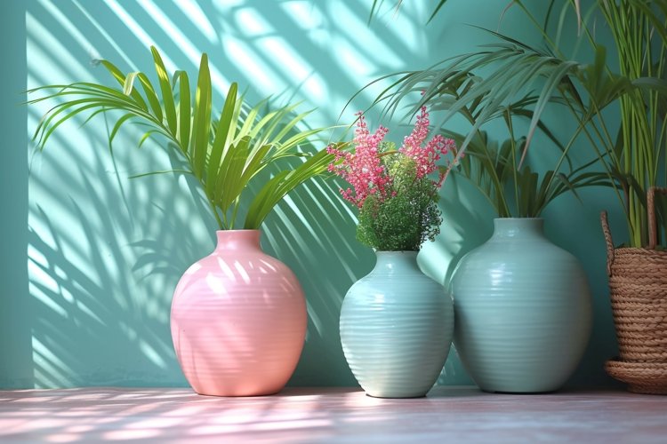 Scandinavian Style with Plant vases example image 1