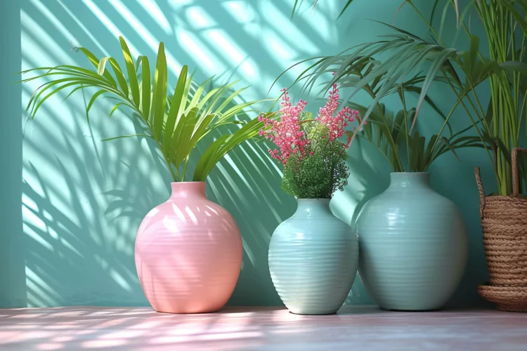 Scandinavian Style with Plant vases