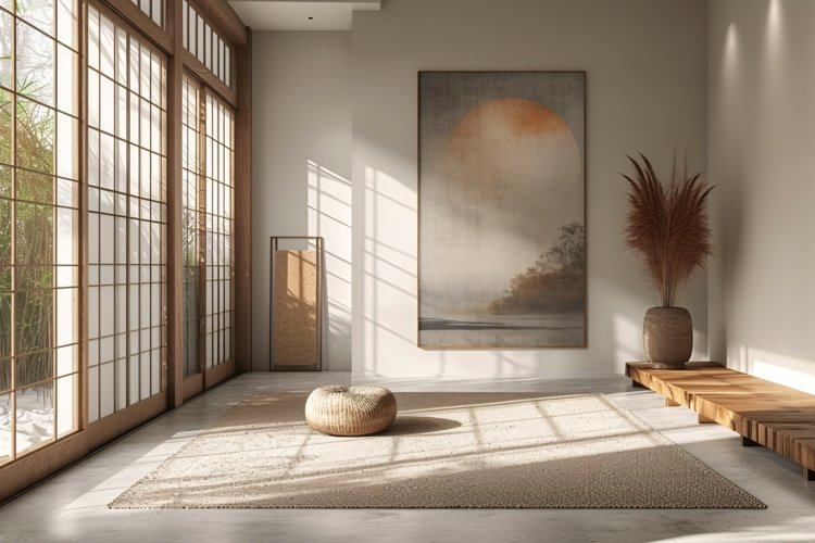 Minimalist Design with Desk & Frame example image 1