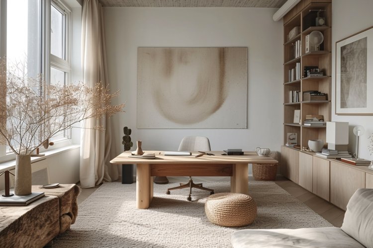 Minimalist Design with Desk & Frame example image 1