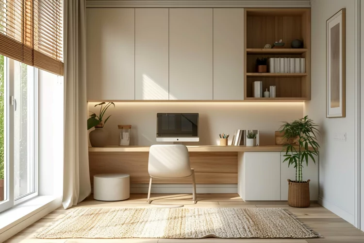 Interior Home living Room with Frames & Vases