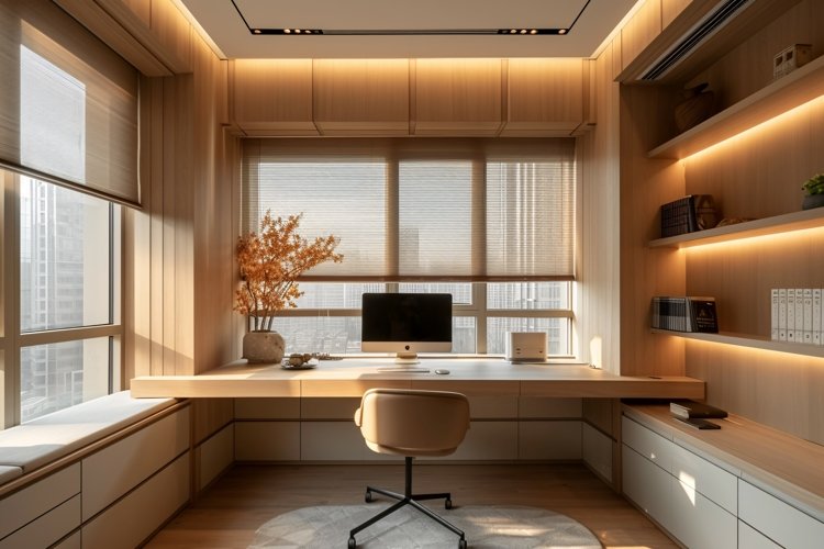 Minimalist Design with Desk & Frame example image 1