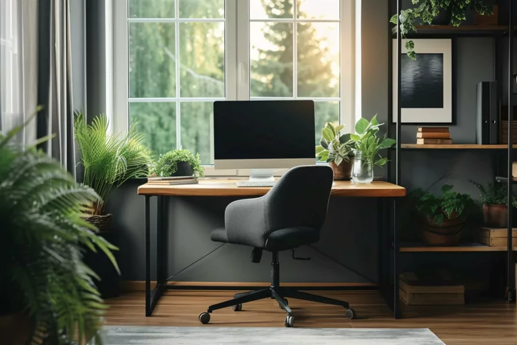 Home Workstation Chair and Desk