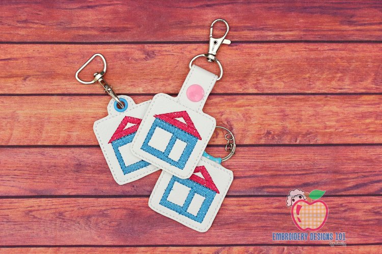 Home Sweet Home Keyfob Keychain ITH