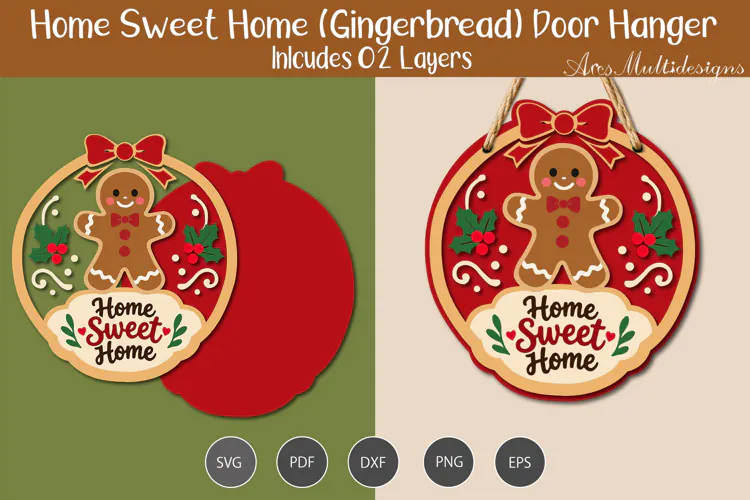 Home Sweet home Door Sign