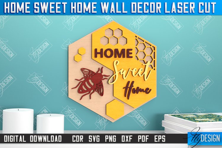 Home Sweet Home Wall Décor | Happy Place | Housewarming Gift