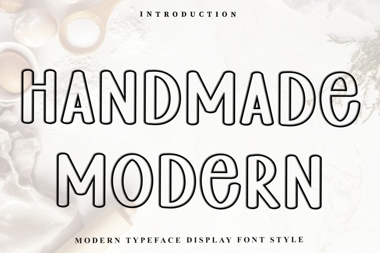 Homemade modern example image 1