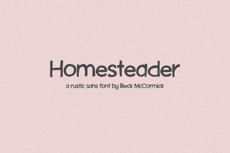 Homesteader Sans