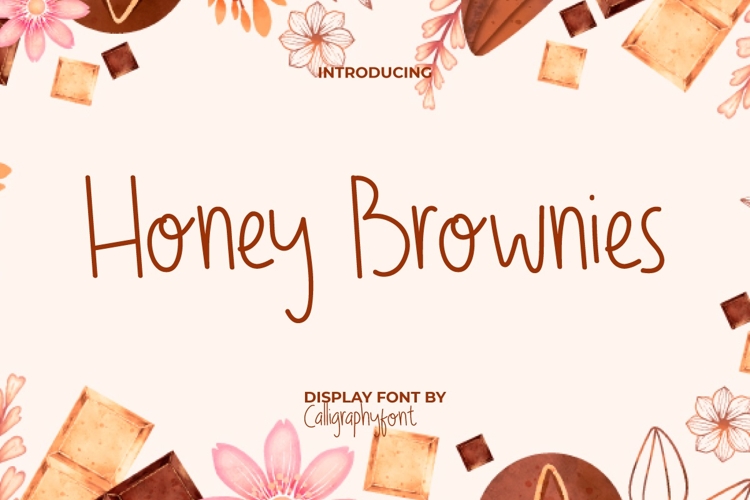 Honey Brownies Font