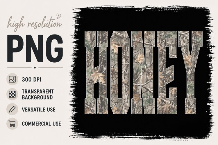 Honey png, Camo png example image 1