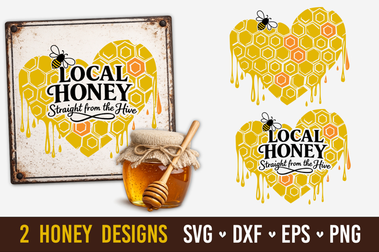 Local Honey SVG Bundle