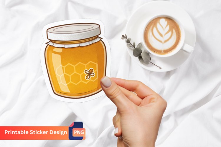 Honey Jar Clipart Image 14