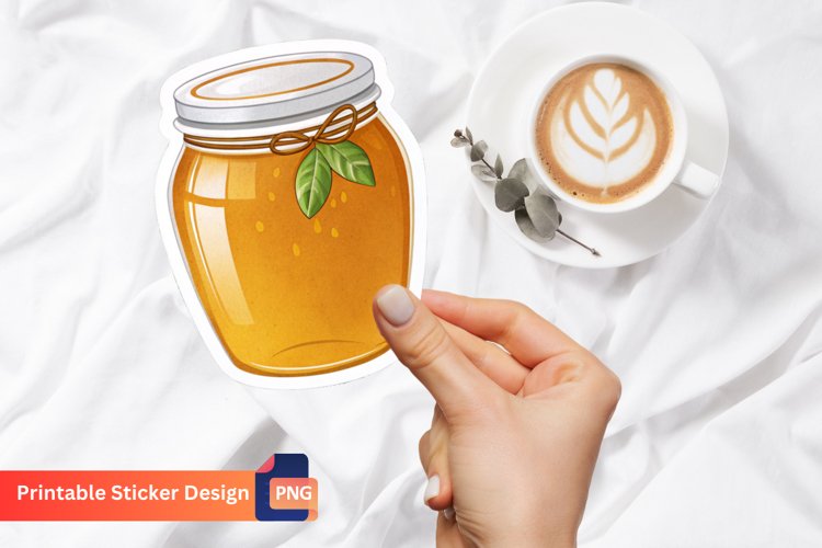 Honey Jar Clipart Image 15