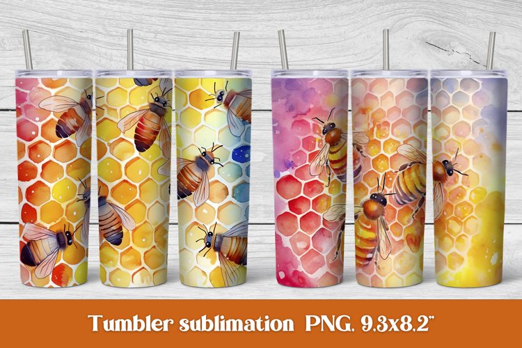 20 Oz Sublimation Tumbler Wrap Image 5