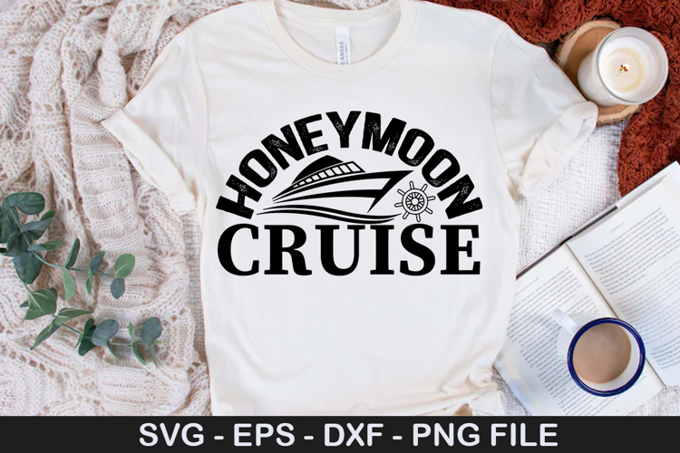 Honeymoon cruise - Cruise SVG Design