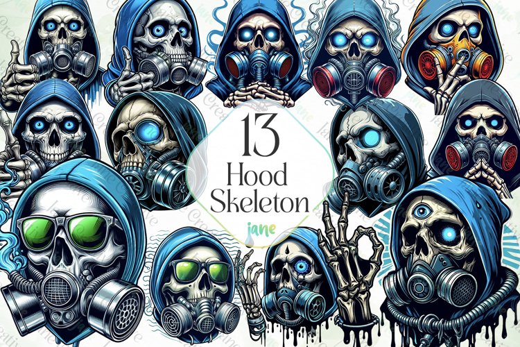 Skeleton Clipart Image 2